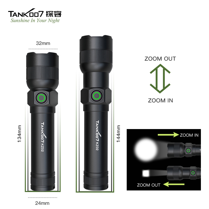 탐방객kz02옥외 강광 손전등